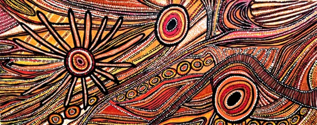 ABORIGINAL ART PAINTING Hand painted. 200cm,"Wuriupranili Spirit" ANNIE MARLISSA