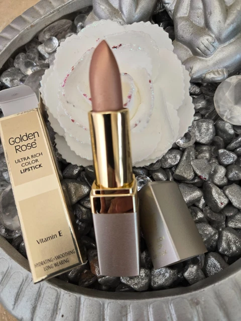 Rouge à Lèvres Golden Rose Ultra Riche Vitamine E - Teinte 12 Parme Néon - 4,5gr - Neuf
