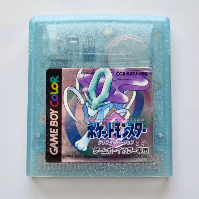 Pokemon Crystal ~ CGB-BXTJ-JPN ~ Nintendo Game Boy Farbe ~ Japan *UK LAGER*