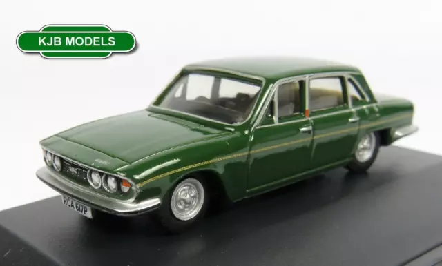 Bnib Oo Gauge Oxford Diecast 1:76 76Tp006 Triumph 2500 British Racing Green Car