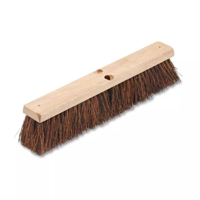 Boardwalk 18" Floor Brush Head 3-1/4" Natural Palmyra Fiber BWK20118  Brand New