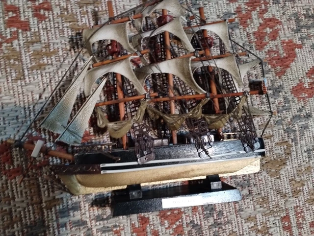 Albert E Price wood Ship Model Red Jacket Sailing Ship