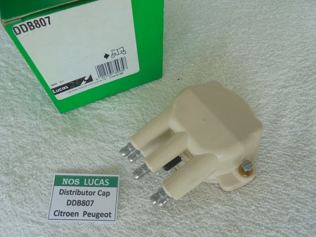 Lucas DDB807 NOS Distributor Cap- Citroen Peugeot