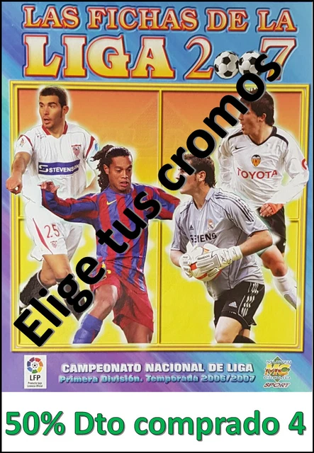 2006-07 Mundicromo Las Fichas De La Liga Fc Barcelona Top