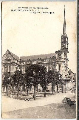 CP 25 Doubs - Monbéliard - L'Eglise Catholique