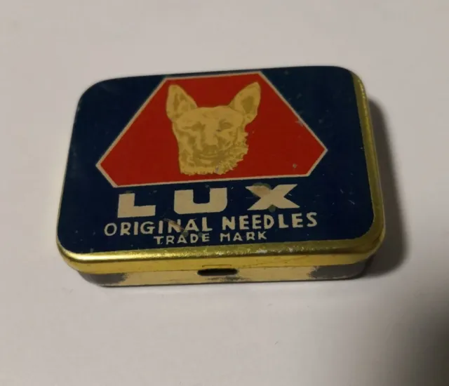 Nadeldose Lux original needles mit Nadeln für Grammophon,