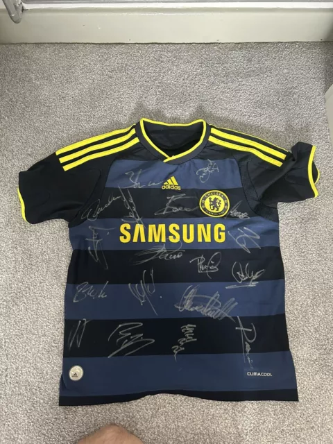 Chelsea Squad Signed Shirt