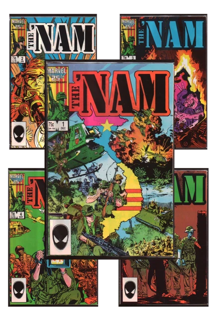 The 'Nam #1-24 VF/NM 9.0+ 1986-1988 Marvel Comics Back Issues Michael Golden art