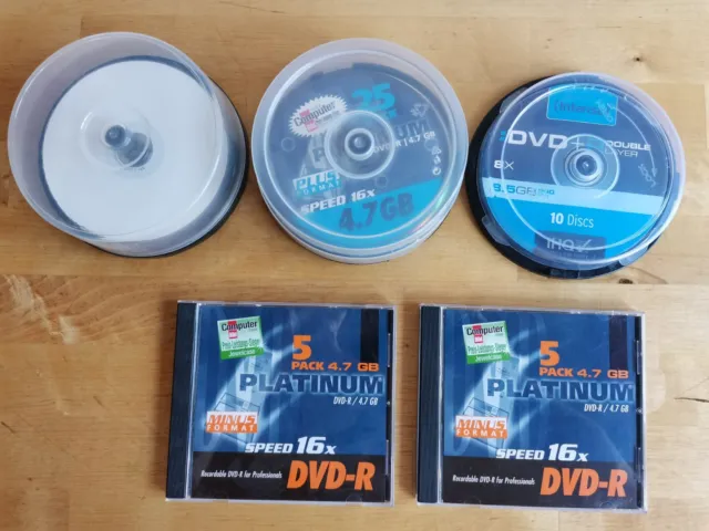 2+6+9+1x PLATINUM Minus FORMAT - DVD-R 4,7GB 16x Speed / 2X8,5 GB