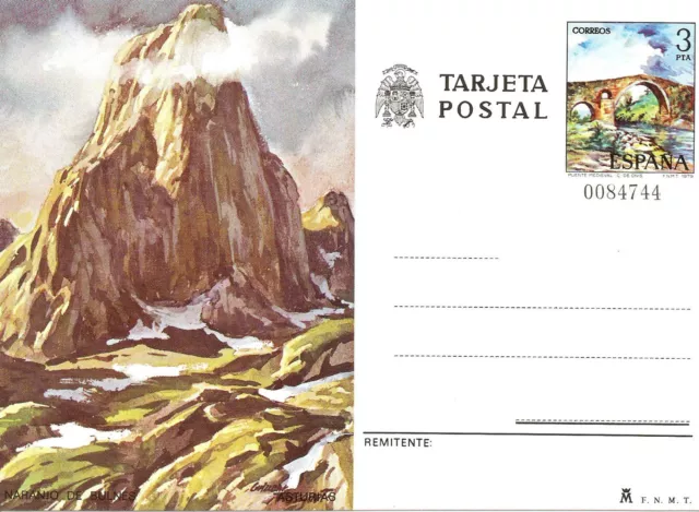 Spain 1979 Tarjeta Entero Postal 119 Maranio De Bulnes, Asturias