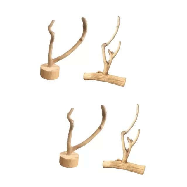 4 PCS Racines D'arbres Naturels Bois Flotté Pour Aquarium Décor De Reptiles