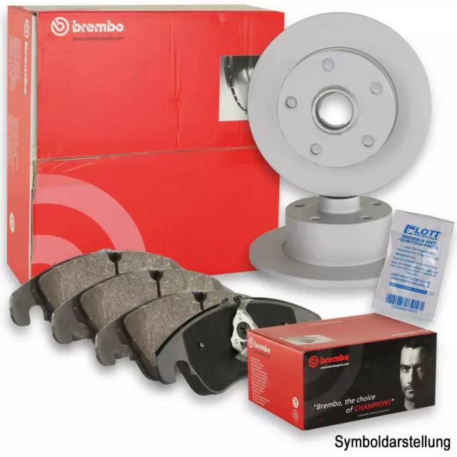 Brembo Bremsscheiben Ø236mm vorne + Beläge für Chevrolet Daewoo Matiz 0.8 + 1.0