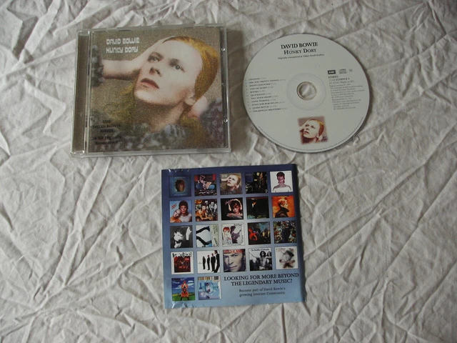 THE DAVID BOWIE Series - Hunky Dory - 24 Bit Digitally Remastered Cd ...