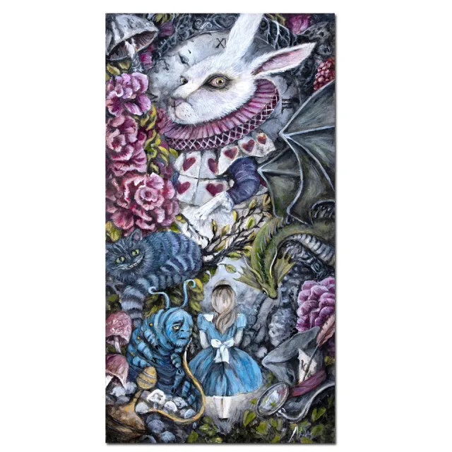 Alice In Wonderland 5D FULL Diamond Painting Kits Art Hand Embroidery Gift UK