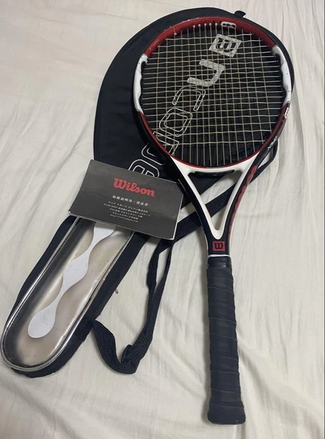 WILSON N PRO OPEN G1 Tennis Racket with Cover $79.29 - PicClick CA
