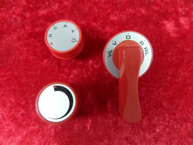 Interruptor principal (vertical) + regulador para proyectores de sonido Eumig y REVUElux Super 8