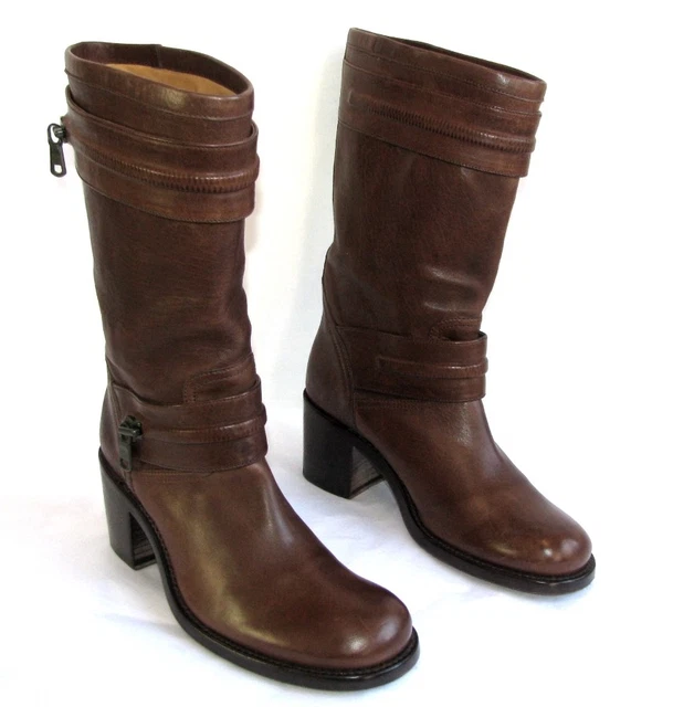 Bottes Cuissardes FREE LANCE KASSY 4 En Cuir Noir - Taille 37 - État Impeccable
