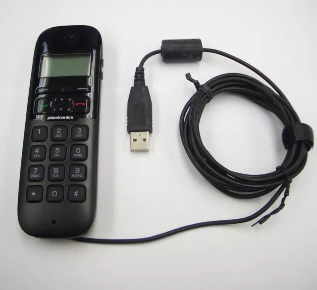 Pre-Owned Plantronics Calisto P240 USB Handset Phone for UC Applications