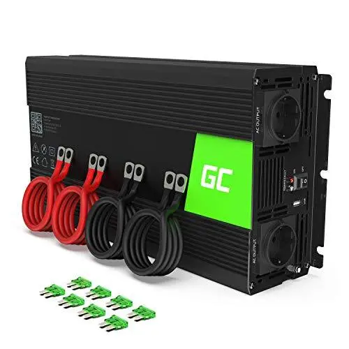 GC® Wechselrichter 3000W 6000W 12V auf 230V Spannungswandler Auto Inverter USB