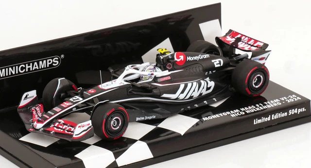 Minichamps 1/18 Haas VF-24 Hülkenberg 2024 – Prévente, Modèle Neuf En Métal