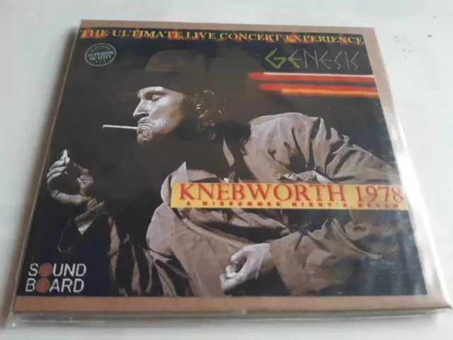 GENESIS knebworth 1978   DOPPIO CD