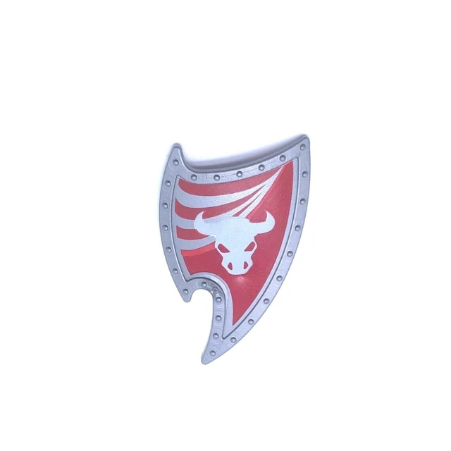 Playmobil (L5148) Medioevo - Sella Rossa Con Attacchi Per Cavaliere Del Drago 5810 (usata)