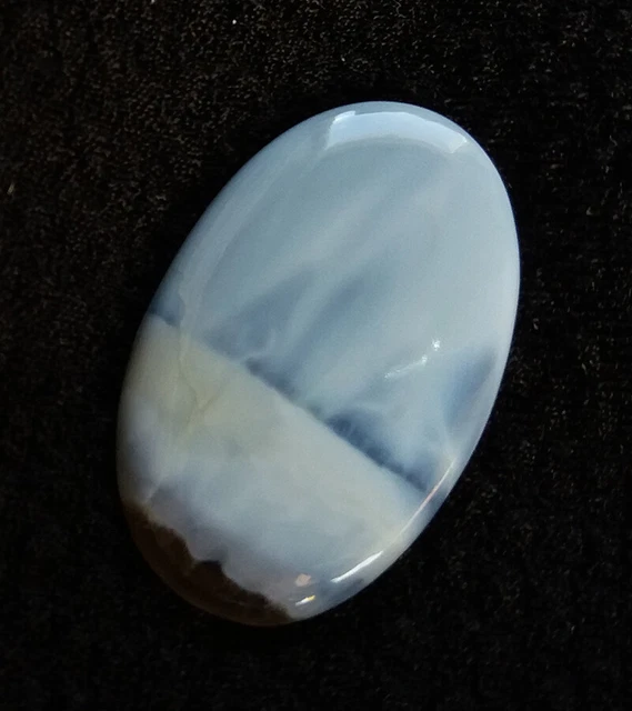 Opale owyhee cabochon pierre fine 38x23x4mm lot gemme reiki lithothérapie