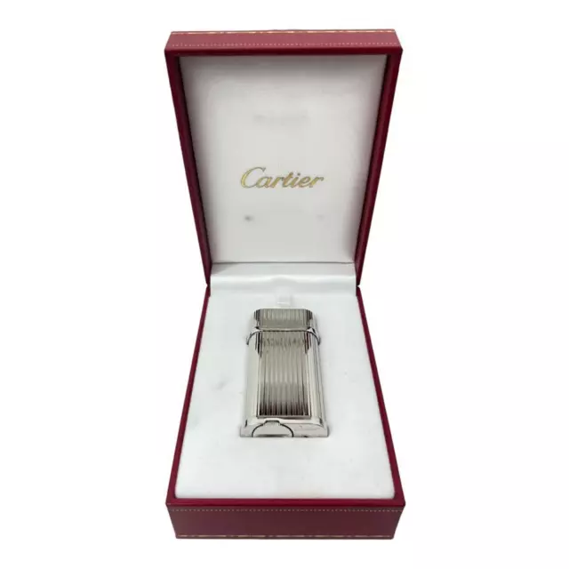 Accendino Cartier 6 cm Acciaio + Custodia