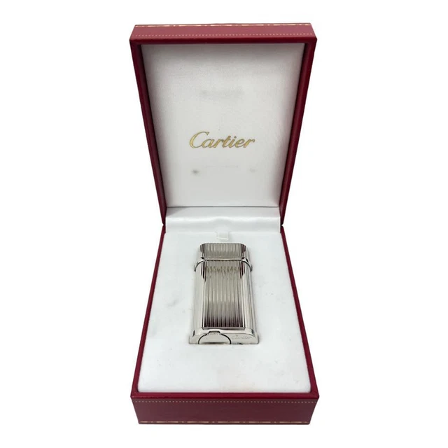 Accendino Cartier 6 cm Acciaio + Custodia