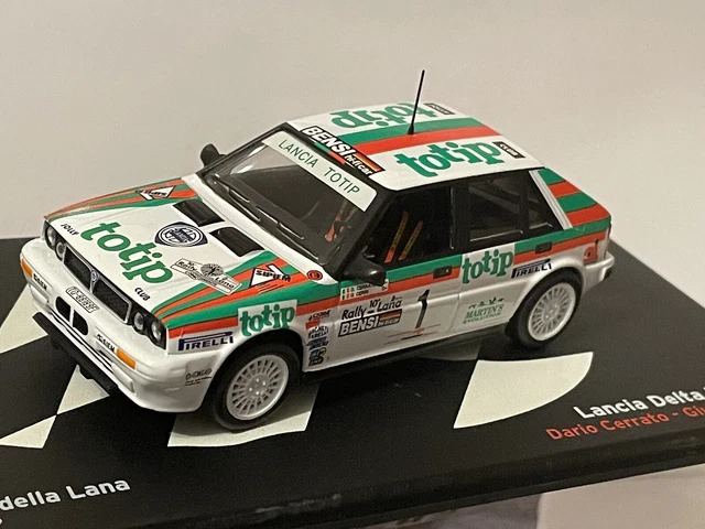 1/43 Lancia Delta HF 4WD , Rallye della Lana 1987 , #1 Cerrato - Collection 1/43 Lancia Delta HF 4WD , Rallye della Lana 1987 , #1 Cerrato - Collection