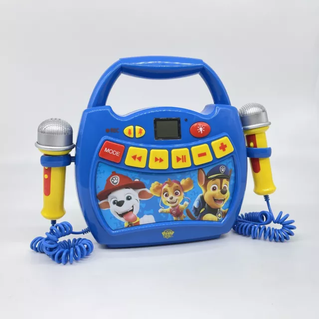 Lexibook – PAW Patrol – Tragbarer Karaoke-Musikplayer für Kinder – Mikrofone, Li