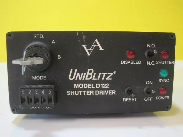 Driver D122 Uniblitz Vincent Shutter Optical Laser Optics Parts Or Repair