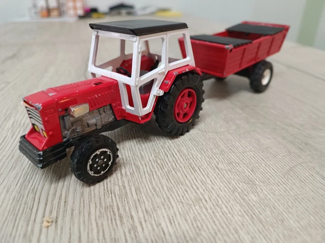 Tracteur Miniature Majorette échelle 1/36 - Modèle Réduit Occasion, Jouet Vintage