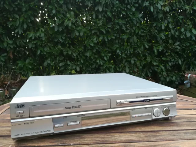 JVC HM-HDS4 HIGH-END Super VHS Videorecorder - 80GB HDD RECORDER - HiFi-STEREO