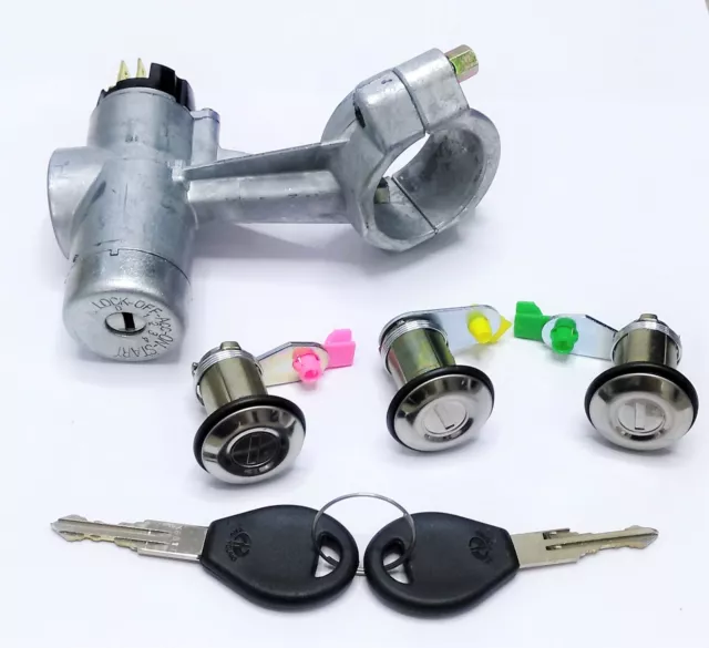 pour NISSAN MICRA 1992-2003 Kit complet barillets de serrure neiman clés