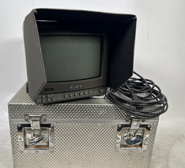 Moniteur Sony Trinitron PVM-9L3 8 Pouces 480i - Testé, Avec Cordon, Pour Retro-gaming