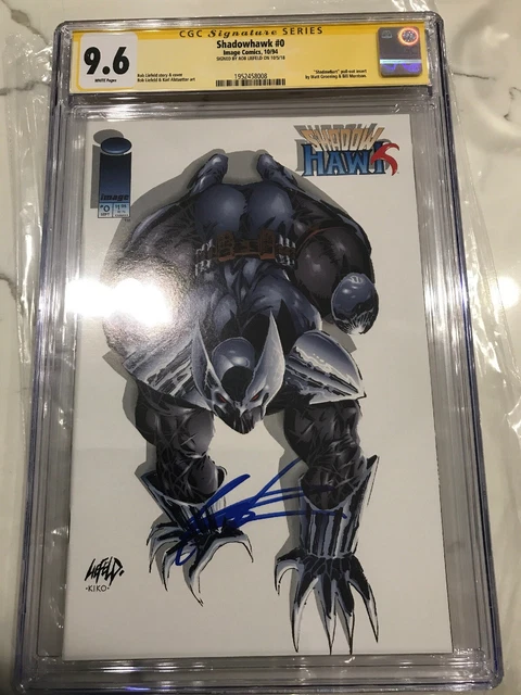 Image ShadowHawk # 0 CGC Signature Series Signed By Rob Liefeld 9.6