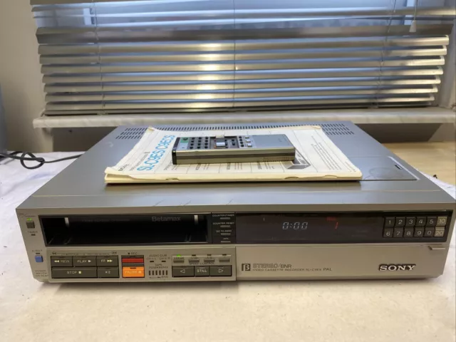 SONY SL-C9ES Betamax Recorder PAL inkl. FB + BDA - geprüft vom Händler