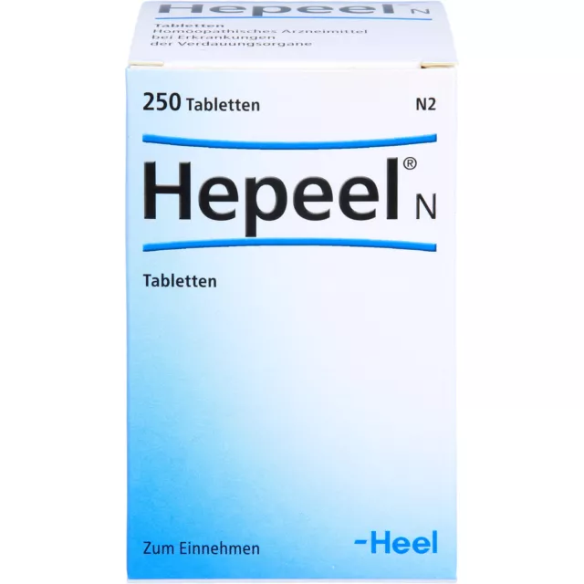 Hepeel N Tabletten bei Erkrankungen der..., 250 St. Tabletten 3649847