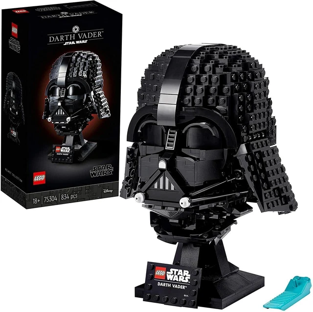 LEGO 75304 Star Wars Casque De Darth Vader Lot De Collectionneurs 834 Pièces