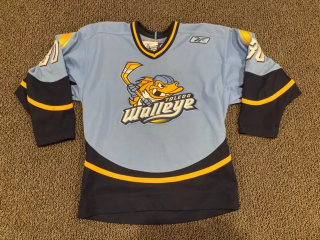 SUDBURY WOLVES VINTAGE 90s AIR KNIT OHL JUNIOR HOCKEY JERSEY ADULT LARGE –  The Felt Fanatic