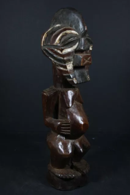 Male African KIFWEBE Fetish Statue - SONGYE tribe - D.R.Congo  TRIBAL ART CRAFTS