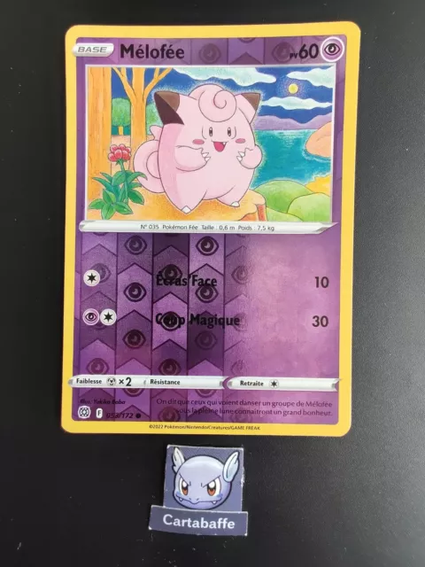 Carte Pokémon Mélofée 053/172 Reverse EB09 Stars Etincelantes