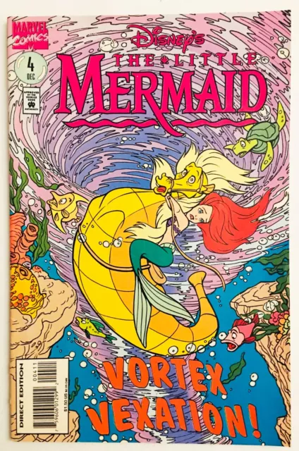 Marvel Comics Disney's The Little Mermaid Comic Book Vol 1 Jan #4 (1994)