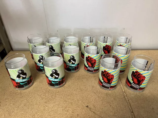 Lot Set of 14 Revolution Brewing A Little Crazy Belgian Ale Beer Pint Glass