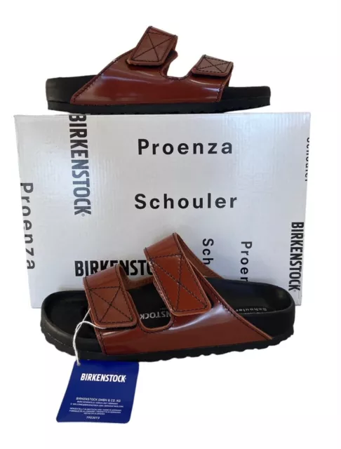 Proenza Schouler Birkenstock Arizona Luggage Size 39 Womens US 8 UK 5.5 New