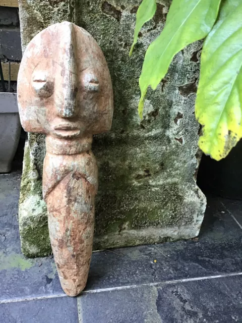 Antique African Tribal Terracotta Carving