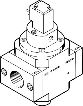 Festo 172955 HEE-1-D-MAXI-230 Valvola on/off