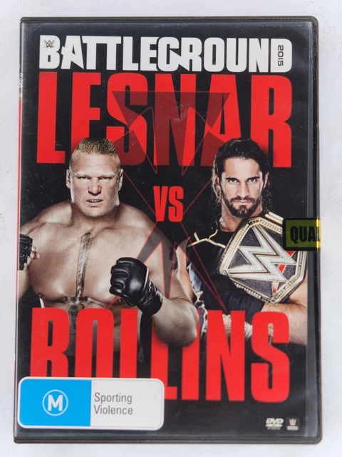 WWE Battleground: Lesnar VS Bollins - DVD Region 4 NTSC - New Unsealed