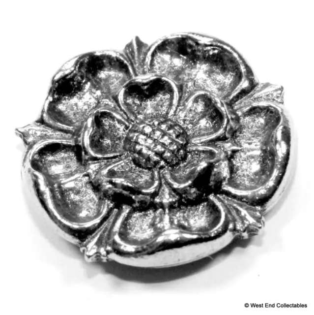 Yorkshire Rose East Lancashire Regiment Broche Badge Royaume-Uni Made- British 2